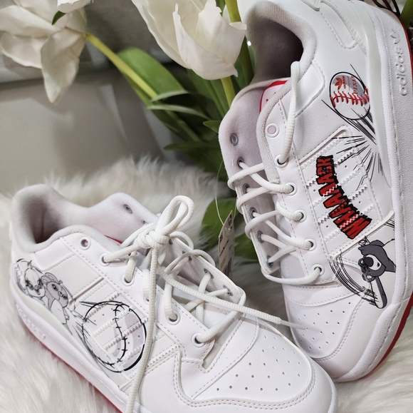 Adidas Disney Pixar x Forum Low 'Lotso & Friends'  Size:Mens8.5/Women9.5 new - Picture 3 of 11